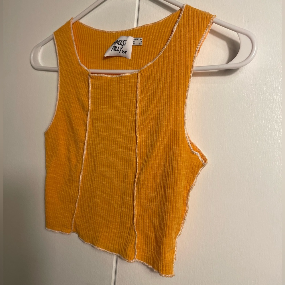 Princess Polly Yellow Crop Top - Picture 9 of 11